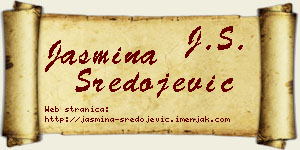 Jasmina Sredojević vizit kartica